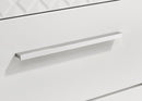 Ives 4 & 5 Piece Bedroom Set E.king & Queen White & Grey