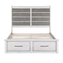 Ambrose California King & Eastern King Platform Bed with Footboard Storage