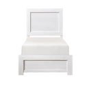 Corbin Queen & Twin Bed Set White