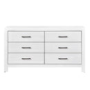 Corbin Queen & Twin Bed Set White