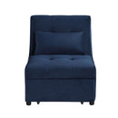 4615-F1 - Lift Top Storage Bench with Pull-out Bed