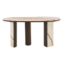 Console Table W/Marble Top