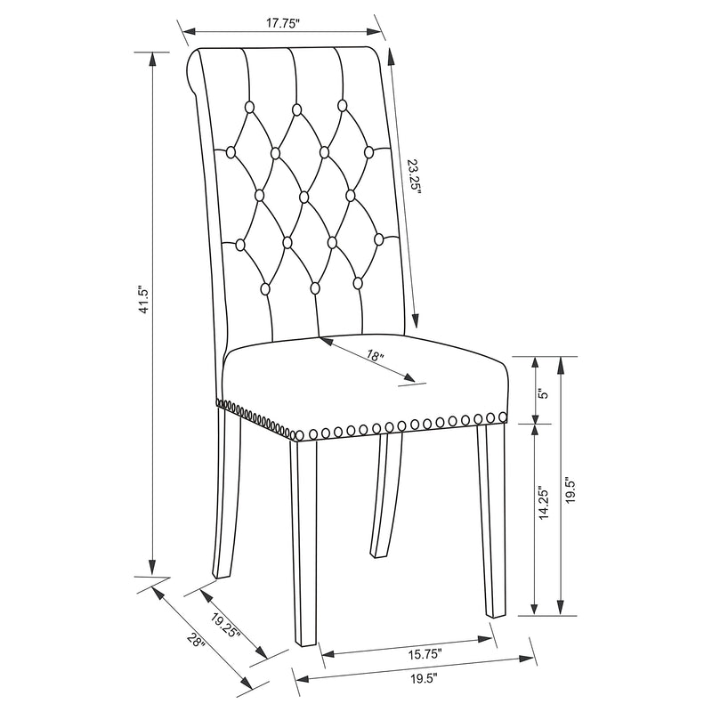 Sherry 7 Pc Dining Set