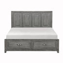 Garretson (3) California King Platform Bed with Footboard Storage