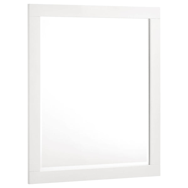 Jessica Rectangular Dresser Mirror White image