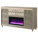 Lorient LED Dresser with Flame Visualizer