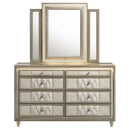 Lorient LED Dresser with LED Mirror