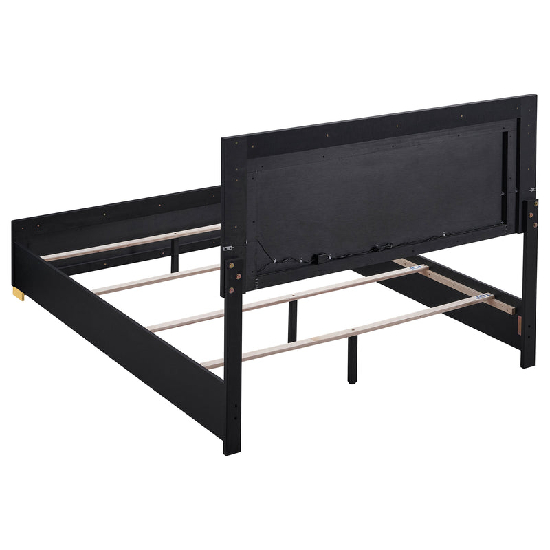 Marceline Beds White & Black Eastren King, Full, Twin, & Queen