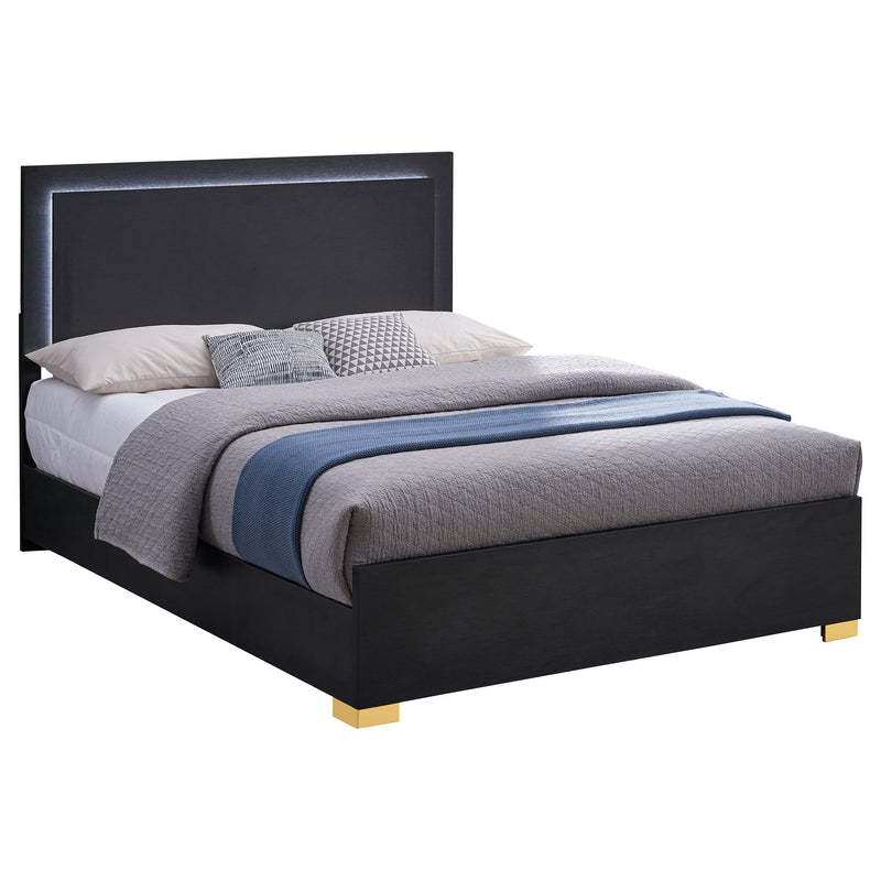 Marceline Beds White & Black Eastren King, Full, Twin, & Queen