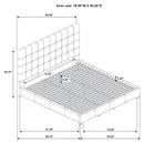 Medley Panel Platform Bed