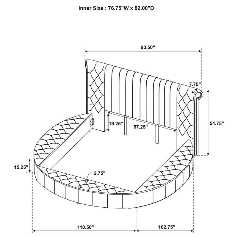 Sonya Eastern King Bed