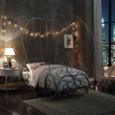 Twin Bed w/Canopy