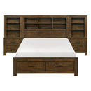 1592F-1*WB 5pc Set Full Platform Wall Bed