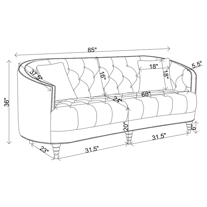 Avonlea Stationary Sofa