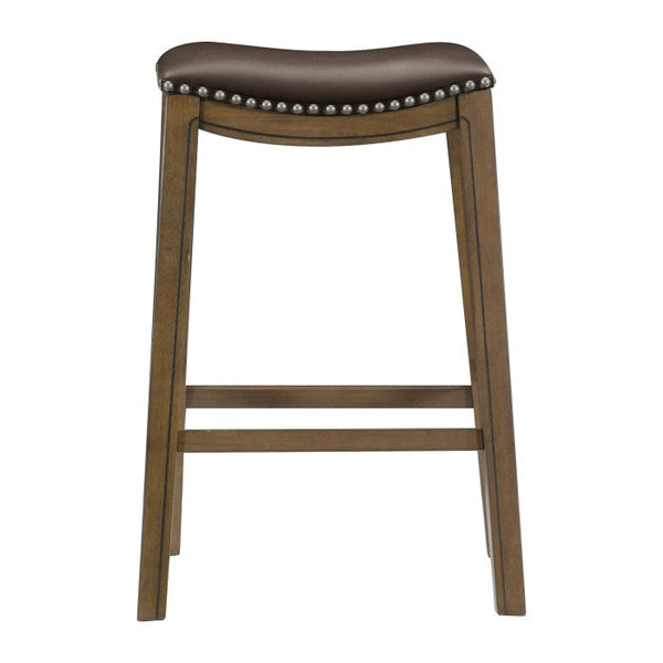 5682BRW-29 - 29 Pub Height Stool, Brown