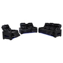Zuma Dual Power Reclining Sofa Set