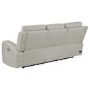 Brickston Triple Power Reclining Sofa