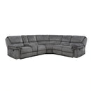 Muirfield-(3)3-Piece Reclining Sectional with Left Console image