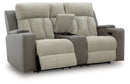 WhipLash Power Reclining Loveseat with Console
