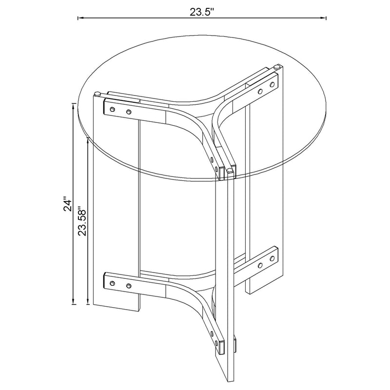 Janessa End & Side Table