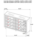 Lorient LED Dresser