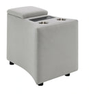 Console w/USB Port , Cup Holder & Wireless Charge