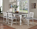 Calabria 7 Pc Counter Ht Table Set
