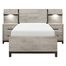 Zephyr-5pc Set Twin Wall Bed (TB+2NS+2NS-P) image