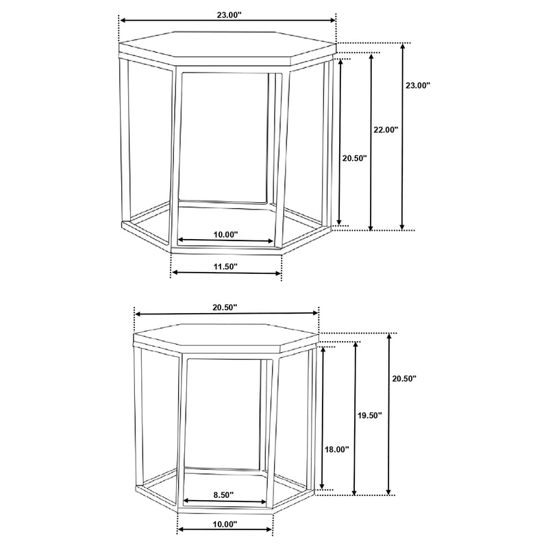 Adger Nesting Table