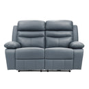 9628BUE-2PW - Power Double Reclining Love Seat