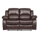 9700BRW-2 - Double Reclining Love Seat