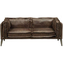 Acme Furniture Porchester Loveseat in Distress Chocolate 52481