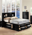 Acme Ireland Queen Storage Bed in Black 21610Q