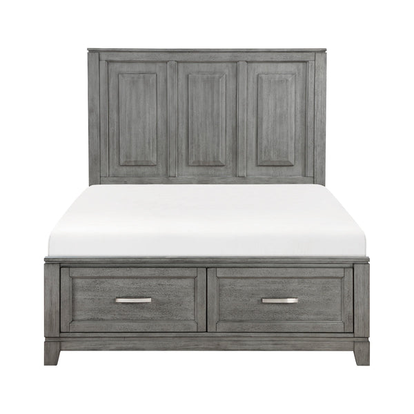 Garretson Full Platform Bed with Footboard Storage image