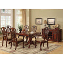 GEORGETOWN Antique Cherry Dining Table w/ Double Pedestals