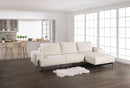 Baerum Sectional, Left & Right Chaise Beige & Gray