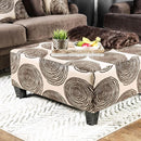 Bonaventura Brown Ottoman