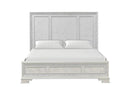 Stella Mia Bed White & White