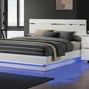 Erlach Bed Black & White