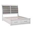 Ambrose California King & Eastern King Platform Bed with Footboard Storage