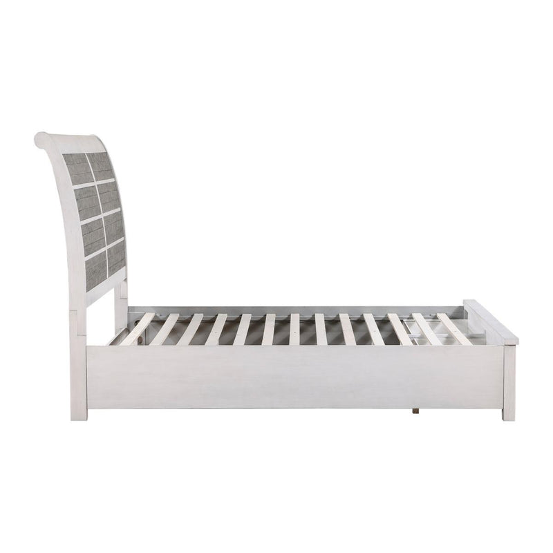 Ambrose California King & Eastern King Platform Bed with Footboard Storage