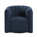Delaney Swivel Chair Blue, Green, & White