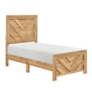 Corbin Full & Twin Bed Natural