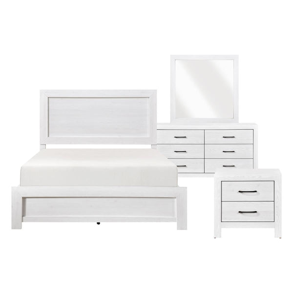 Corbin Queen Bed Set White image