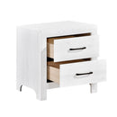 Corbin Queen & Twin Bed Set White