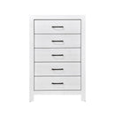 Corbin Queen & Twin Bed Set White