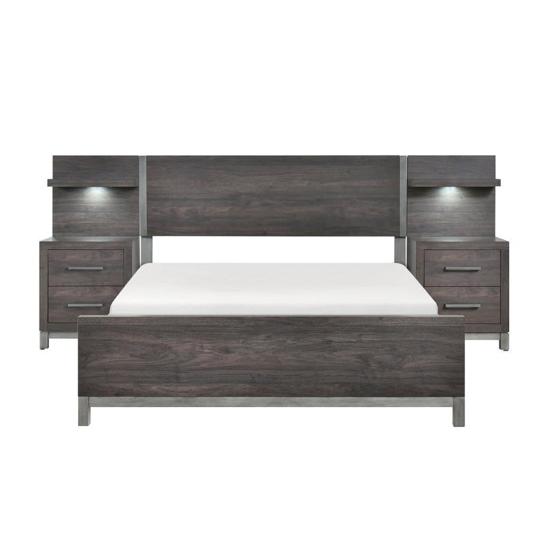 Zephyr 5pc Set Full Wall Bed image
