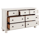 Laurelin 4 & 5 Piece Bed Set Black & White