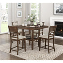 Hutchinson 5-Piece Pack Counter Height Set