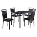 Olney 5-Piece Pack Dinette Set Faux Marble Top image